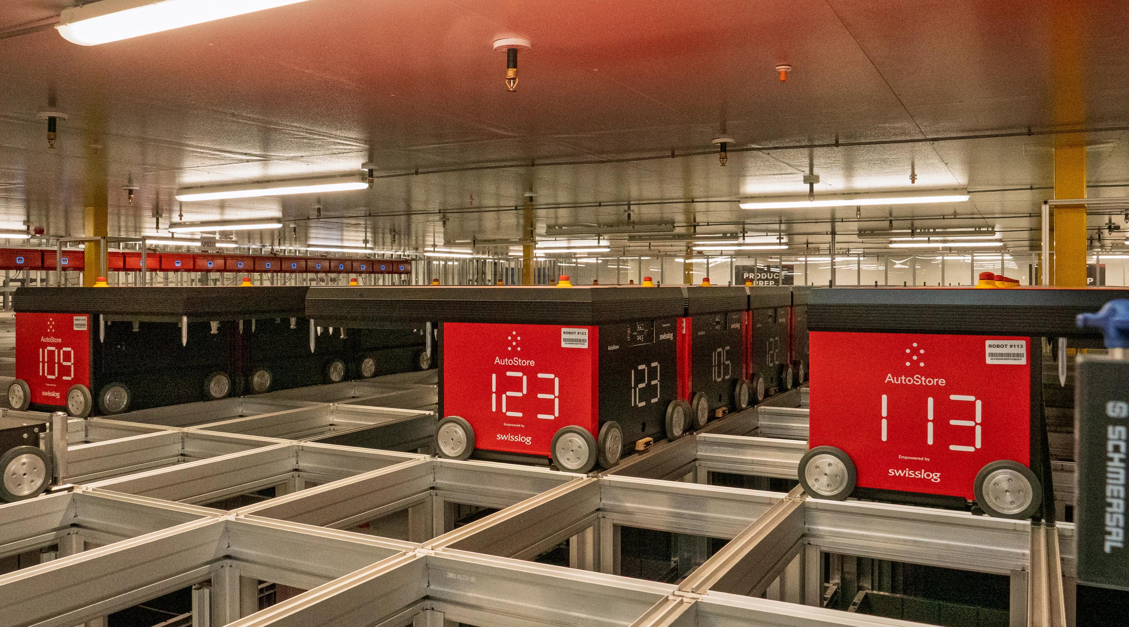 Philadelphia AutoStore System Liquidation | Mid-America Store Fixtures