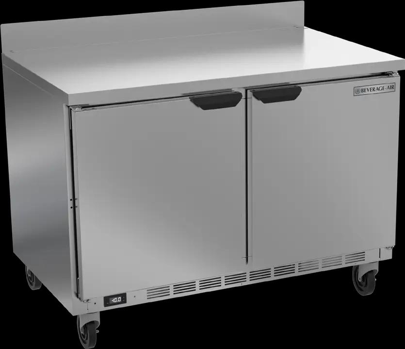 Beverage-Air WTF48AHC 48-inch solid door worktop freezer