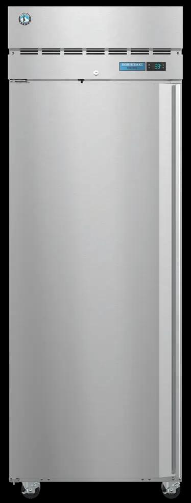 Hoshizaki F1A-FS one-section solid door reach-in freezer, right swing